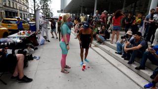 Bodypainting at the Whitney Museum - 2-9