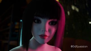 Sex Nexus 3 Neon dreams. Cyberpunk sex with busty brunette. Extreme deepthroat-1