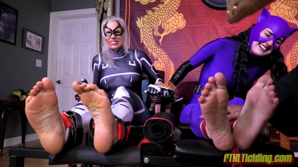 online adult video 43 Superheroine Tickle Takedown A Ticklish Cat-astrophe! | m/f | hardcore porn foot fetish web