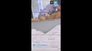 payabanannie - พยาบาลไปอบรมนัดหนุ่มใน Tinder มาเย็ดที่โรงแรม ถอดถุงเย็ดสดคาชุด สุดท้ายโดนเย็ดท่าหมาน้ำแตกใส่กระโปรง-2