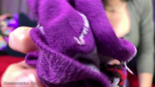 Cassandra cain sneakers socks and foot worship Foot!-5
