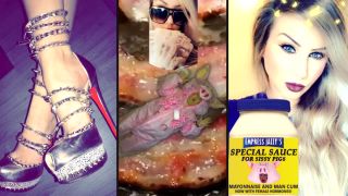 online adult video 17 fetish play Goddess Jazzy – the piggy roast, masturbation instructions on pov-8