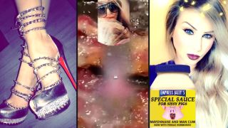 online adult video 17 fetish play Goddess Jazzy – the piggy roast, masturbation instructions on pov-9