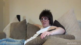 Curvy Brunette With Big Tits And A Round Ass Gets Fucked By A Nerdy  Dude-0