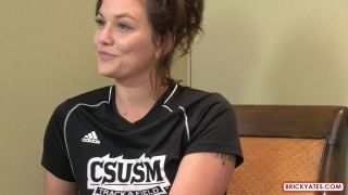 College Track Athlete Shyla Shows Us How She Cums!!!-2