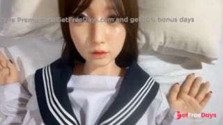 Bukkake on School Uniform Girl-2