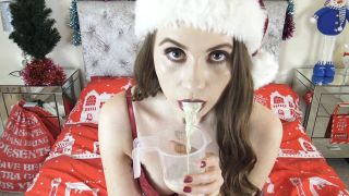 Brook Logan - Christmas Candy Spitting -  (FullHD 2024) New Porn-5