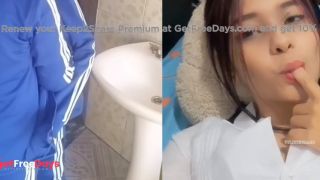 I MAKE MY HORNY STEPSISTER TOUCH MY DICK AND IN THE END SHE LETS ME FUCK HER-1