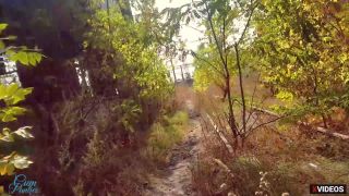 Amateur Outdoor Cumshot In Pantiess - Public-1