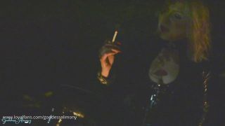 xxx clip 25 mature femdom spanking femdom porn | Goddess Alimony – Cemetary Cigarette | dirty talk-1