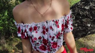 A FRIEND FUCKED HIS FRIENDS GIRLFRIEND IN THE WOODS. CUM IN PUSSY. SHE -9