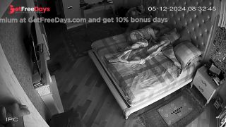 [Sleeping.Porn] Her sleep is too disturbing - bedroom hidden video-7