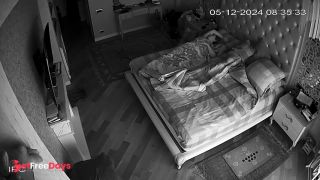 [Sleeping.Porn] Her sleep is too disturbing - bedroom hidden video-8