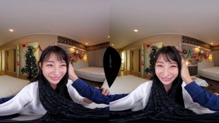 3DSVR-0817 ぷっくりエロ唇のキス魔な年下彼女と 最初から最後までずうっ～と甘えキス・本気ベロちゅうで キス100回以上のラブラブ濃密な聖夜VR！ 宮島めい-9