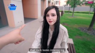 From Other Users Pretty Girl Masturbates in a Cafe and on the Street. Sucked in a Public Place-1