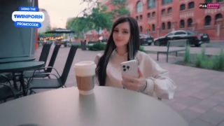 From Other Users Pretty Girl Masturbates in a Cafe and on the Street. Sucked in a Public Place-3