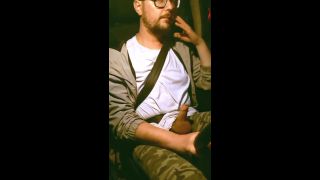 ShayUncut - Car jerk with cum on hand and taste test-6