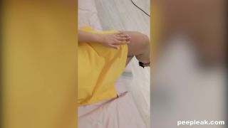 Peep Leak - Marvelous Brunette Gets Naked To Have Some Solo Fun(Hardcore porn)-1