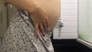 PregnantMiodelka Striptease for u with my pregnant belly - Strip Tease-1