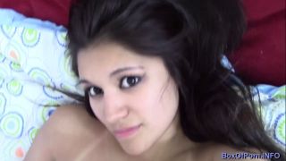 Selena Santoro,Gerald Saunders - 4K/ Horny Latina Selena Santoro Red Bra And Panties Masturbation With Stepdaddy Gerald Watching!-5