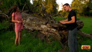 Irenka - Sex In The Forest With A Slender Country Girl Full HD - Young teen-2