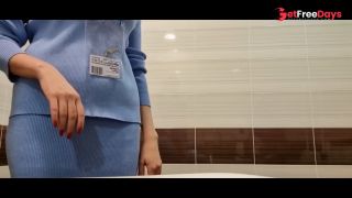 My boss fucked me in the pussy and cum on my ass in a public bathroom during lunch break.-9