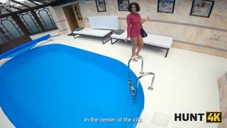 Pickup HUNT4K. Nailed a stunning Brazilian girl in my villa, her deepthroat was incredible-2