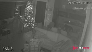 [Sleeping.Porn] Christmas tape - blonde chilling after crazy party alone-1