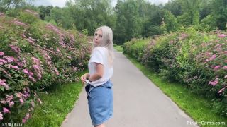 Eva Elfie – Walking with cum in panties after risky public sex-1