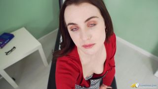 femdom hotwife cuckold DownBlouse Jerk - Doctor’s Dick - Handjob, teasing on pov-7