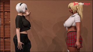 [GetFreeDays.com] Golka Meets 2B - An Android in Futanari College Sex Leak January 2023-3