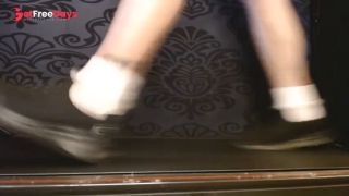 [GetFreeDays.com] Ruffled Socks Skechers Sneakers Walking Treadmill Sex Leak November 2022-5