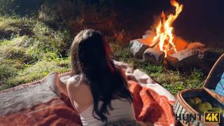 Steve Q - HUNT4K. Sexy skinny brunette doesn’t care about her BF and is giving a sloppy blowjob to a stranger-4