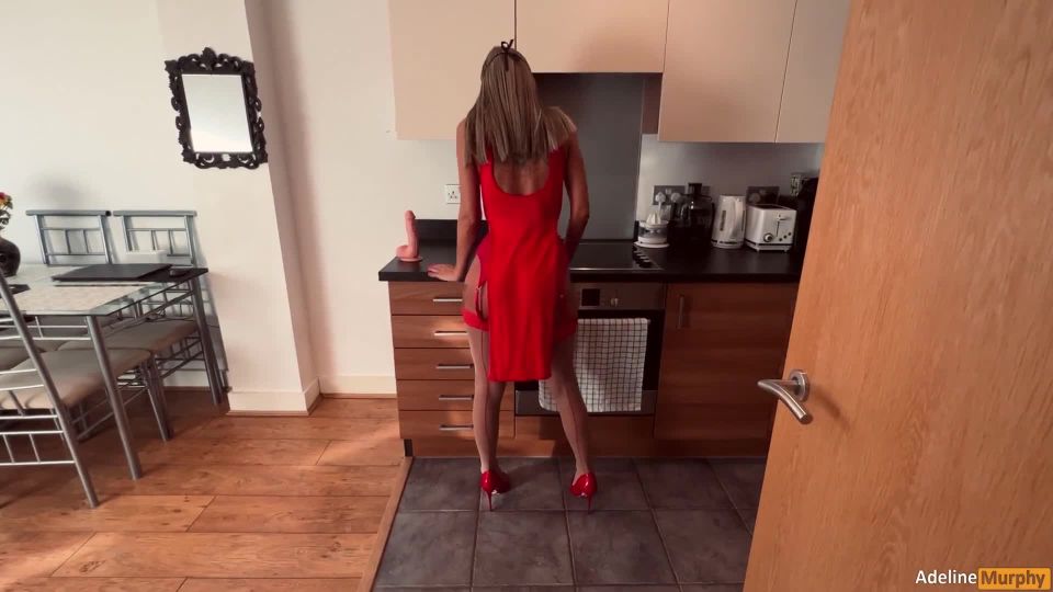 Slutty Wife Is Caught Off Guard In The Kitchen. Fucked  Had Tongue  Mouth Cumshot Adeline Murphy 1080p