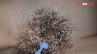 Hairy pussy cumshot compilation 9-9