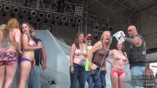 Abate Of Iowa 2015 Thursday Finalist Hot Chick Stripping Contest At The Freedom Rally Milf!-2