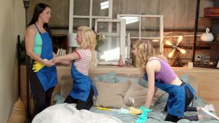 Maid For Each Other Nasty Cleaning (Amateur porn) Kenzie Reeves, Alina Lopez, Mackenzie Moss-4