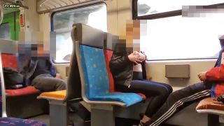 Public Sex On A German Train (Euro sex) Lisa Sack-3