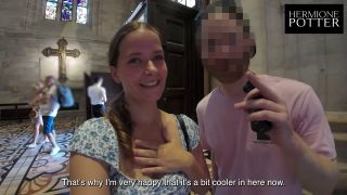 Hermione Potter - Doggy, Cowgirl, Missionary, Facial - He fucks me in Milan, Italy - VLOG 1080P - Huge facial-7