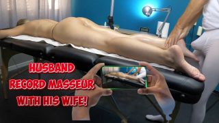 Markus Rokar Massage - Husband Watches Wife Masseur Touch His Dick On My Wife'.-9