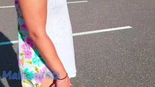 malissaj90 - a girl gets totally nude in public-6