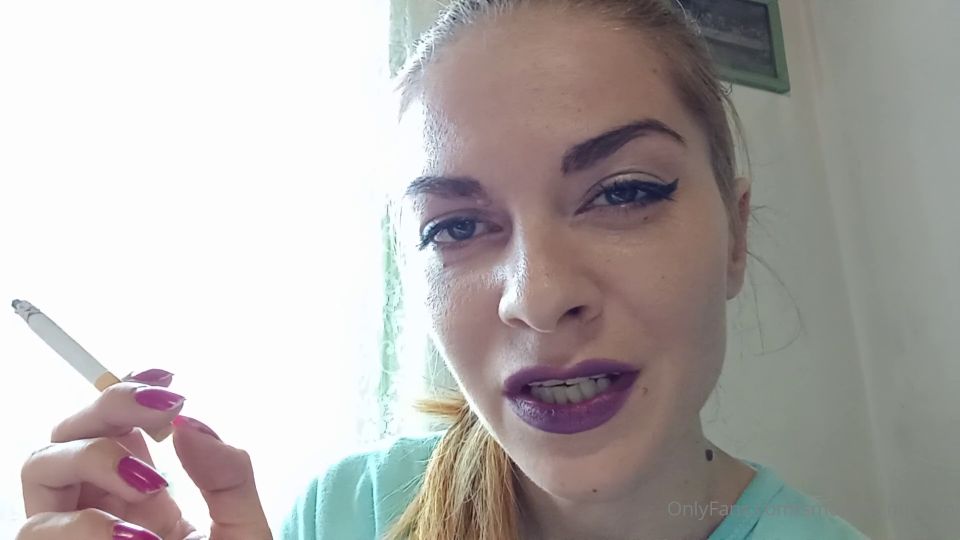 adult video clip 16 Miss m – I Bet You Would Do Anything To Feel My Smoke Smoking | masturbation instructions | pov nasty femdom