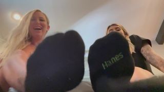 online clip 4 tori black femdom SorceressBebe, Mistress Redd — Our Sweaty Gym Socks, foot slave training on pov-2