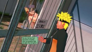 Asian Hinata work as a nurse taking care of Raikage at the hospital - Naruto ntr-9