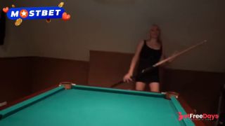 [GetFreeDays.com] Sexy blond lost in billiards and the winner fucked her right on the table Adult Stream May 2023-0