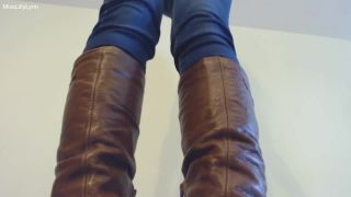 porn video 3 Miss Lilly Lynn - Leather Boot Bitch - fetish - cumshot facesitting fetish-6