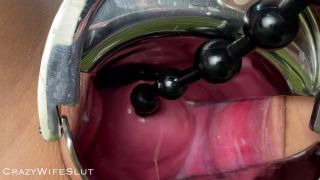 Crazywifeslut Fucking My Cervix And Peehole Closeup Dildo Rarewebcams Speculum (Amateur porn)-2