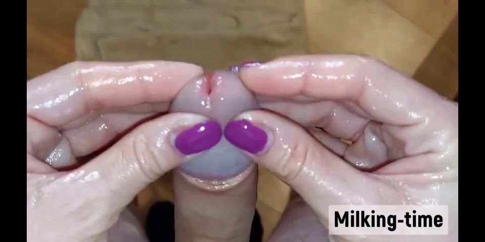 Glans Massage Everybody loves Milking Time Part 1