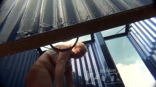 Voyeur – A tanned woman dresses a swimsuit,  on voyeur -6