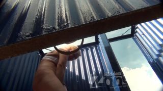 Voyeur – A tanned woman dresses a swimsuit,  on voyeur -7